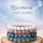 Collection Cancer – Les 4 Bracelets en Pierres Naturelles
